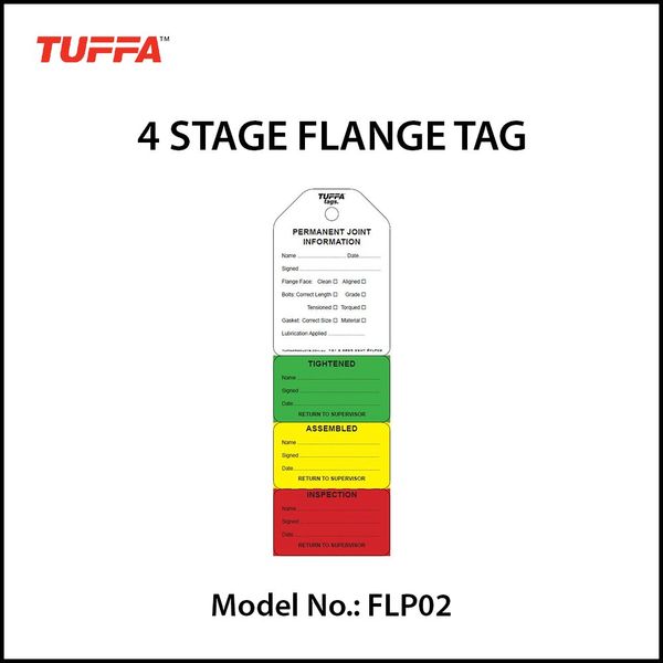 4 Stage Flange Tags