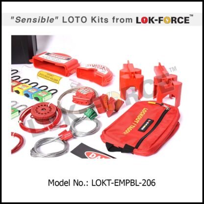 LOTO ELECTRO-MECHANICAL KIT PLASTIC TOOL BOX - LARGE - Image 7