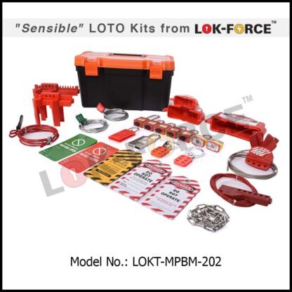 LOTO MECHANICAL KIT PLASTIC TOOL BOX - MEDIUM - Image 3