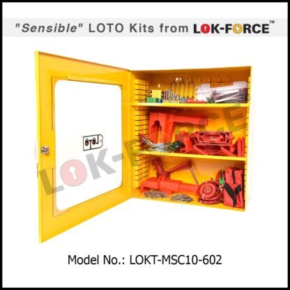 LOTO MECHANICAL KIT STEEL CABINET - LARGE - Image 2