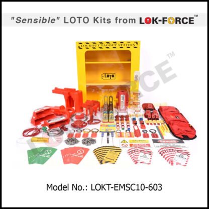 LOTO ELECTRO-MECHANICAL KIT STEEL CABINET - LARGE - Image 4