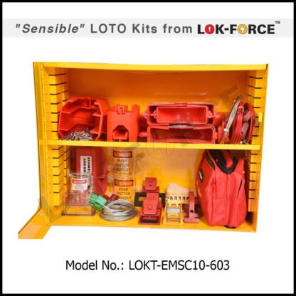 LOTO ELECTRO-MECHANICAL KIT STEEL CABINET - LARGE - Image 3