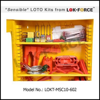 LOTO MECHANICAL KIT STEEL CABINET - LARGE - Image 4