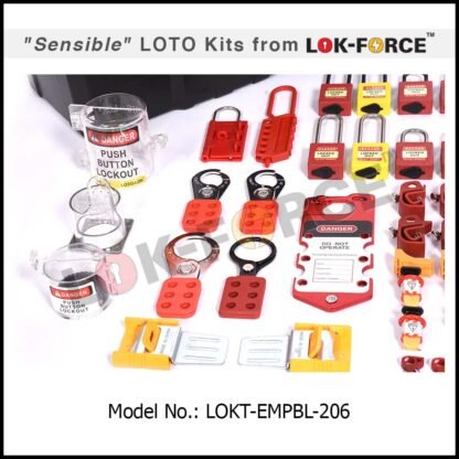 LOTO ELECTRO-MECHANICAL KIT PLASTIC TOOL BOX - LARGE - Image 9