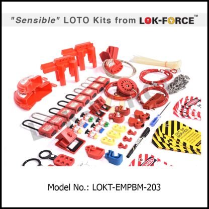 LOTO ELECTRO-MECHANICAL KIT PLASTIC TOOL BOX - MEDIUM - Image 8