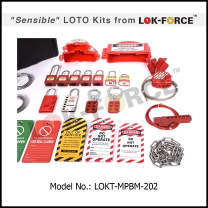 LOTO MECHANICAL KIT PLASTIC TOOL BOX - MEDIUM - Image 7