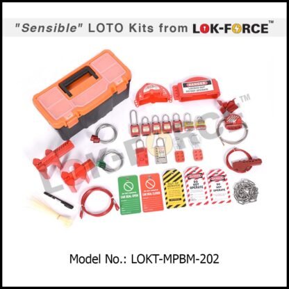 LOTO MECHANICAL KIT PLASTIC TOOL BOX - MEDIUM - Image 2