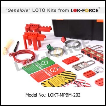 LOTO MECHANICAL KIT PLASTIC TOOL BOX - MEDIUM - Image 4