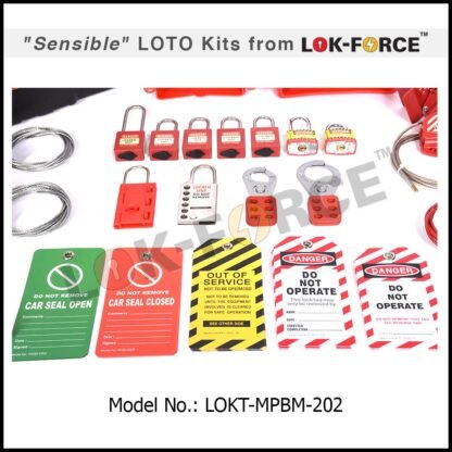 LOTO MECHANICAL KIT PLASTIC TOOL BOX - MEDIUM - Image 5