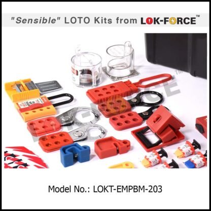 LOTO ELECTRO-MECHANICAL KIT PLASTIC TOOL BOX - MEDIUM - Image 3