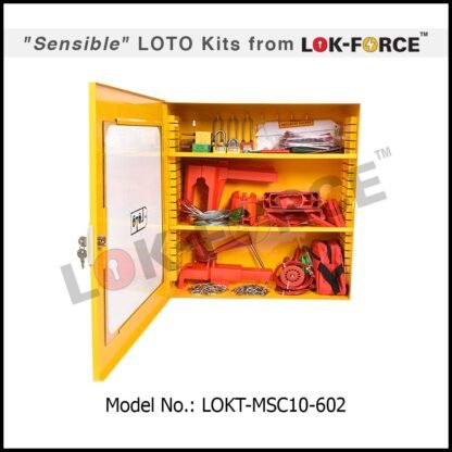 LOTO MECHANICAL KIT STEEL CABINET - LARGE - Image 3