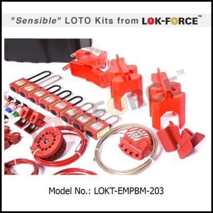 LOTO ELECTRO-MECHANICAL KIT PLASTIC TOOL BOX - MEDIUM - Image 6