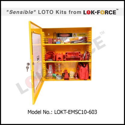 LOTO ELECTRO-MECHANICAL KIT STEEL CABINET - LARGE - Image 2