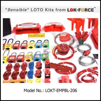 LOTO ELECTRO-MECHANICAL KIT PLASTIC TOOL BOX - LARGE - Image 5