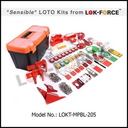 LOTO MECHANICAL KIT PLASTIC TOOL BOX - LARGE - Image 2