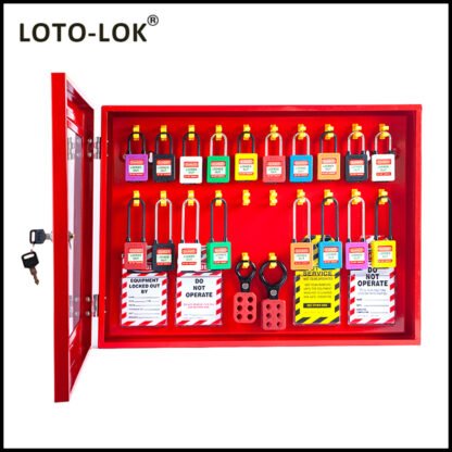 LOTO STATION, 20 PADLOCKS (With Contents) - Image 3